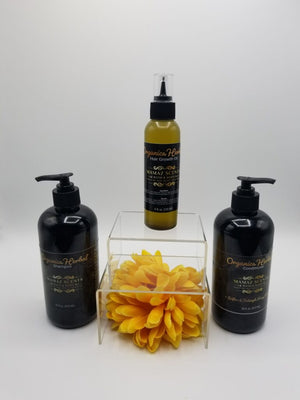 This shampoo, conditioner and oil treatment transforms dry hair,breakages, frizzy hair  Soften & De-tangle Frizzy Hair