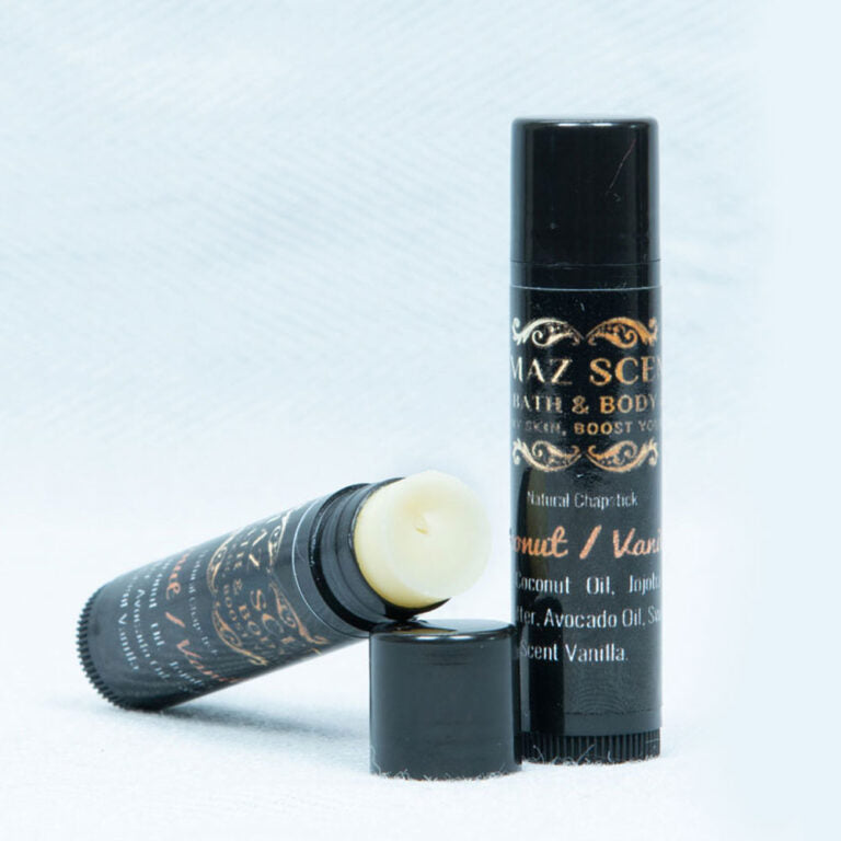 Our moisturizing lip balm/ chapsticks nourishes and soothes dry lips smooth on this balm to hydrate lips from dryness in the winter and around the year. 