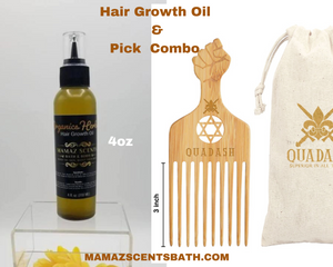 Hair Growth Oil & Pick Combo