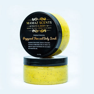 Our Poppy seed Body sugar scrub are ultra hydrating and exfoliating scrubs with no Parabens. The scrub cleanses, softens, moisturizes and nourishes your skin. Help to remove dead surface skin cells without over drying. After shower or bath. Apply the scrub and gently massage upward circulation. Rinse the body to remove the scrub.